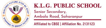 KLG Public School Ambala Road - Logo